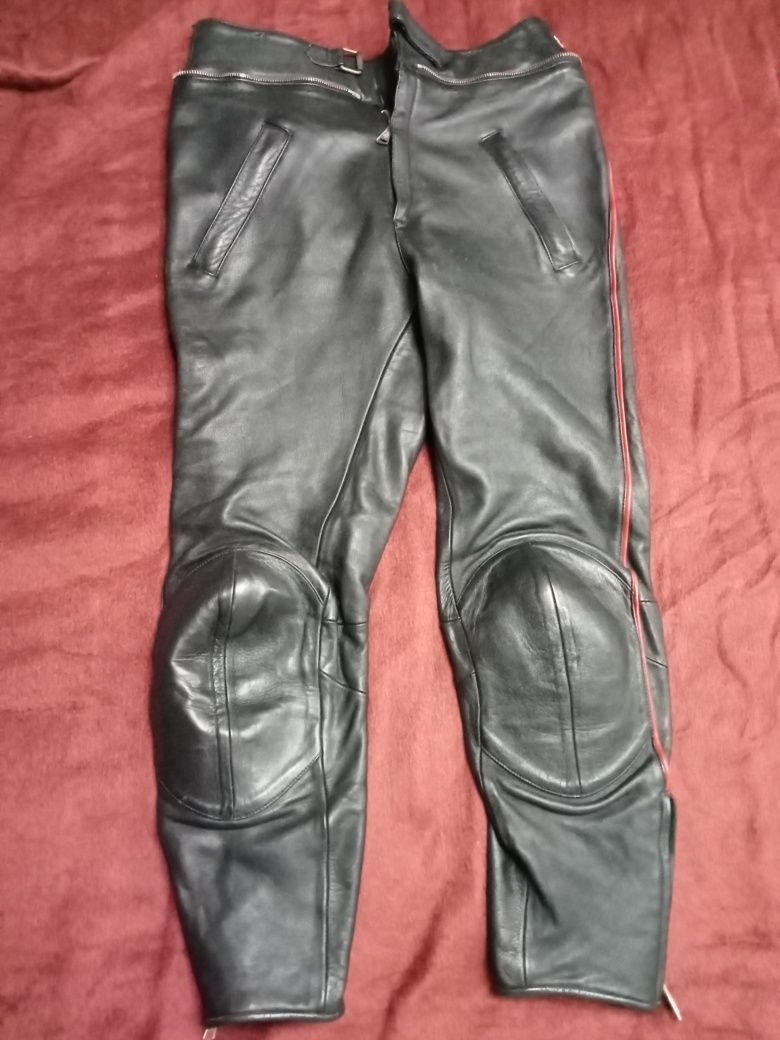 Pantaloni moto ATV motociclete piele mărimi 40 -54