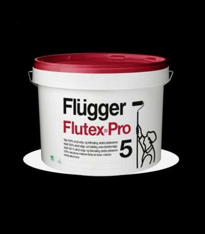 Супер моющаяся акриловая глубокоматовая краска Flugger Flutex pro 5