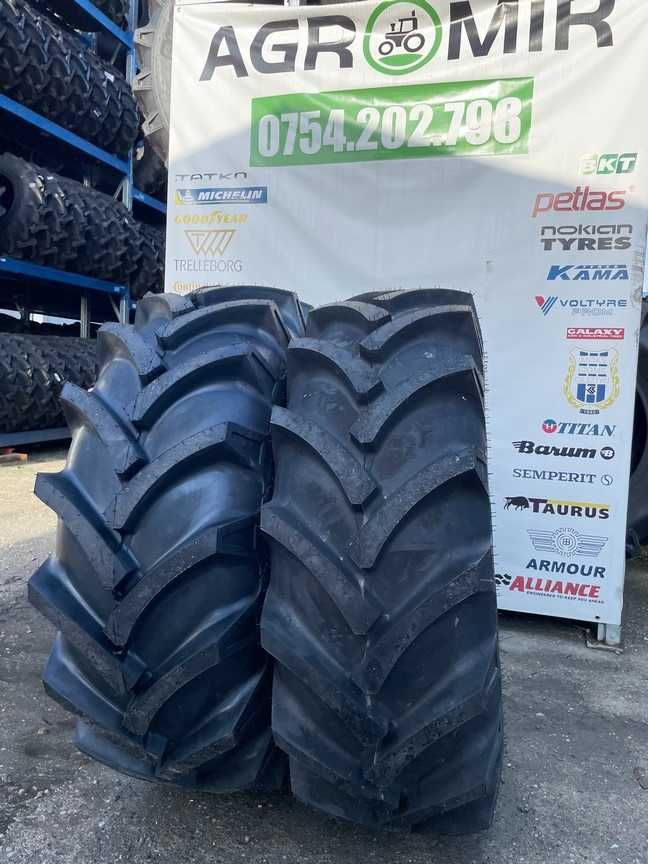 Cauciucuri noi marca OZKA 16.9-24 cu 10 pliuri pentru tractor fata