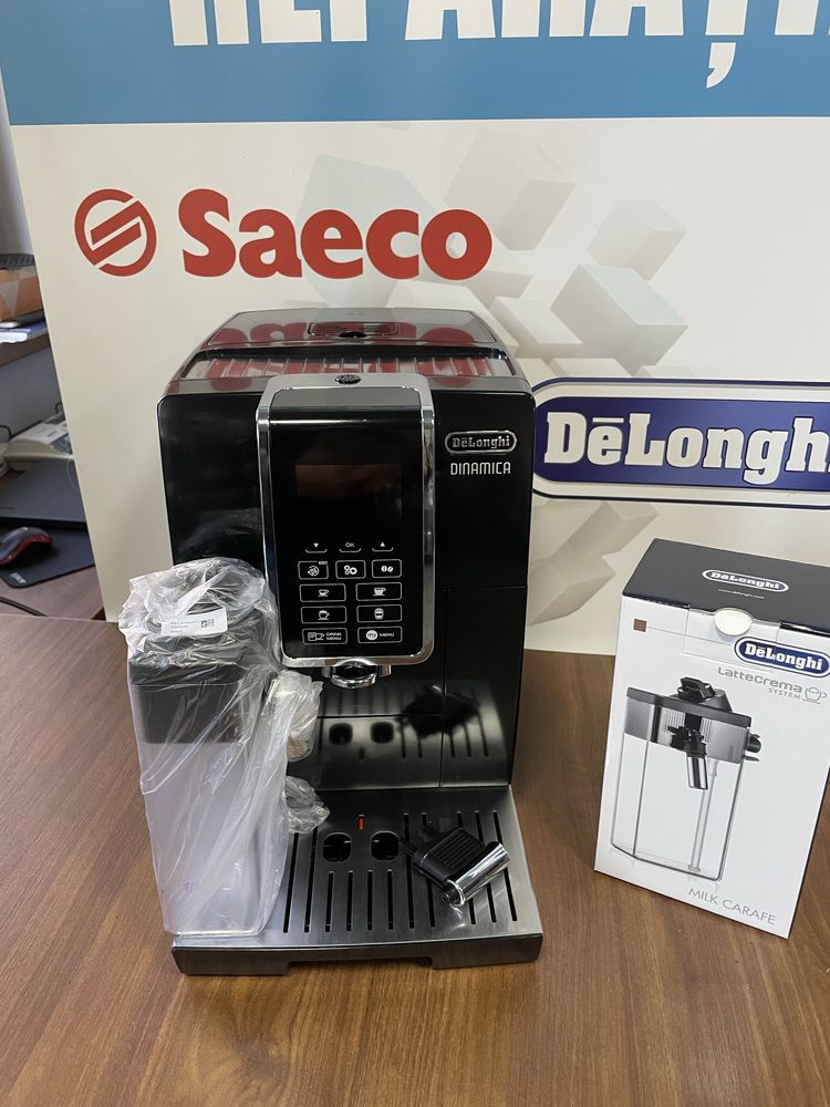 Espressor expresor aparat tonomat cafea Delonghi Dinamica garantie