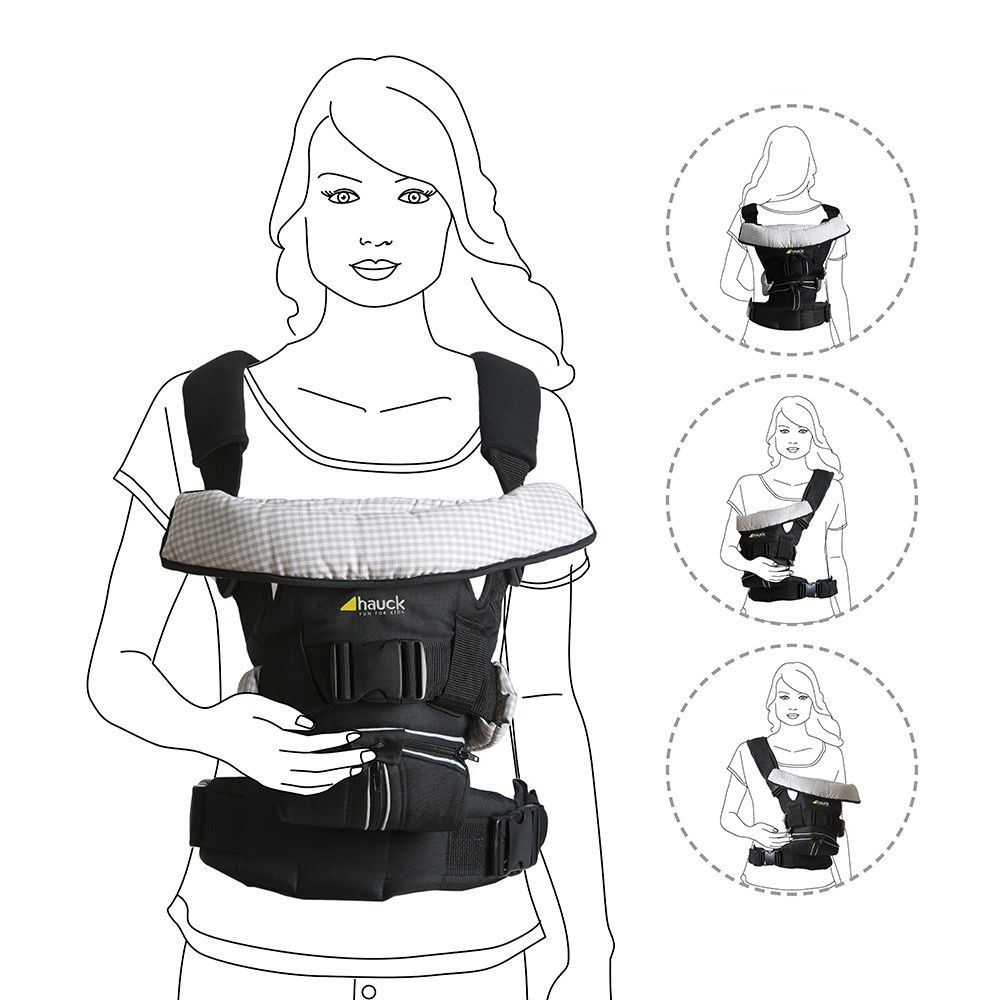 Ергономична раница Hauck 4-Way Carrier