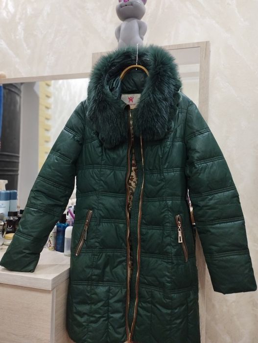 Женский куртка с мехом