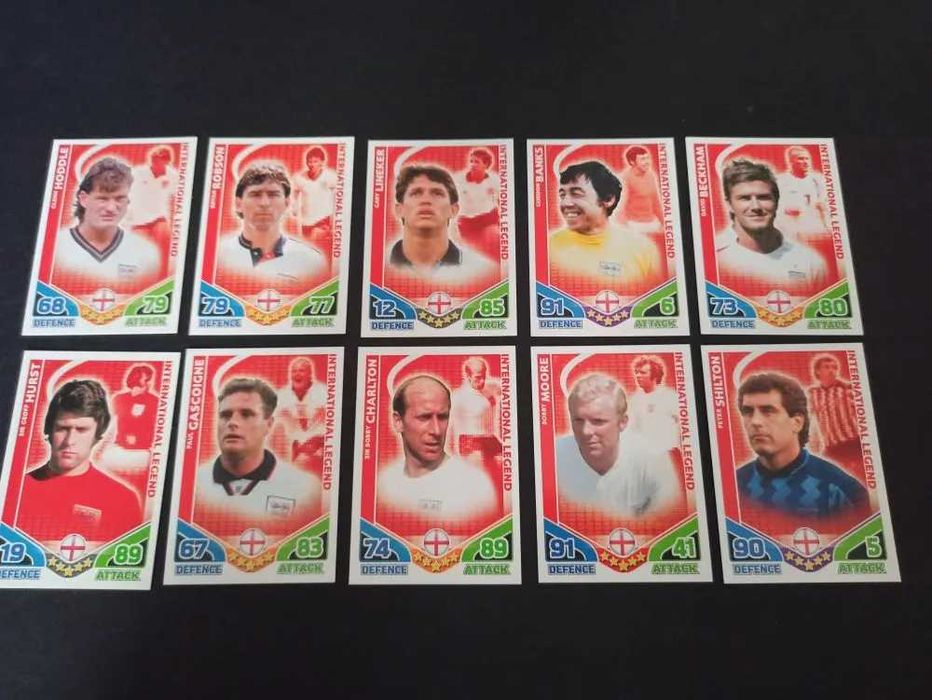 Set complet 32 cartonase Topps MA World Cup 2010 (Maradona, Pele, etc)
