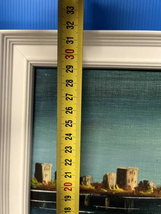 Картина-Морски пейзаж,залез