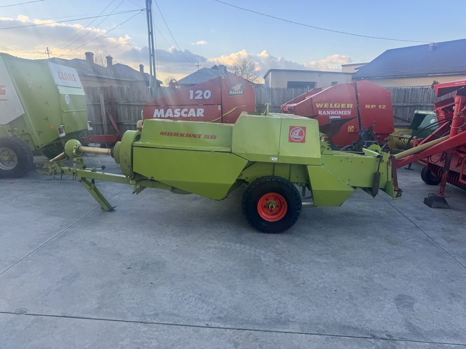 Presa baloti,baloti dreptunghiulari claas markant 50