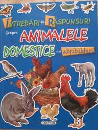 Carte copii Întrebări și răspunsuri despre animale domestice