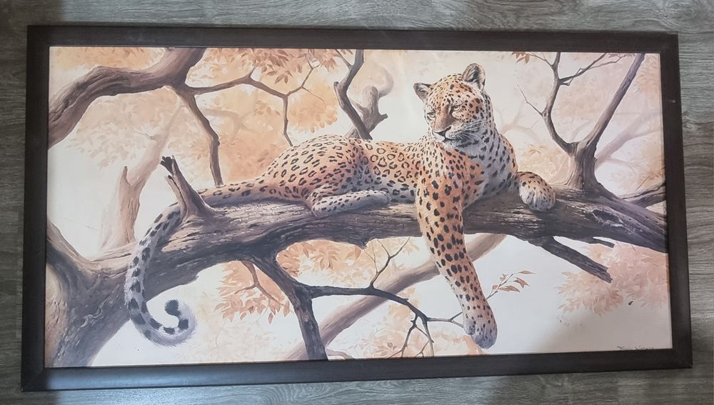 Стенни картини леопард