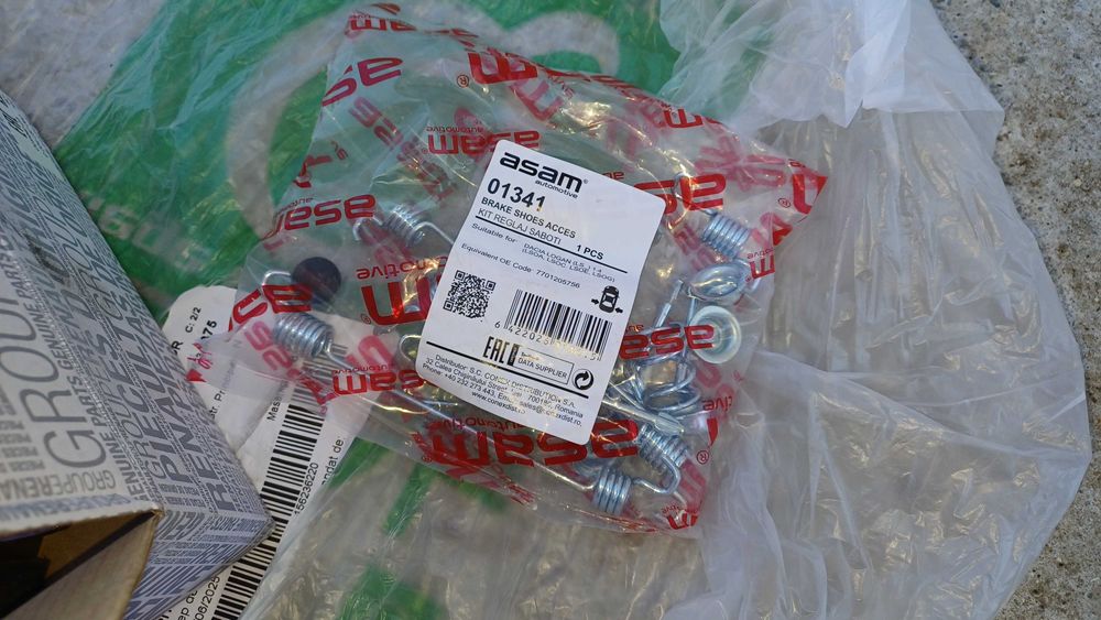 Set saboti frana logan