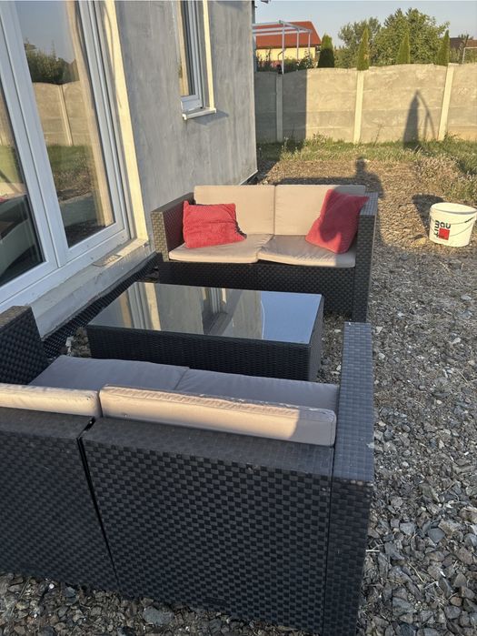 Set gradina cu perne 550lei