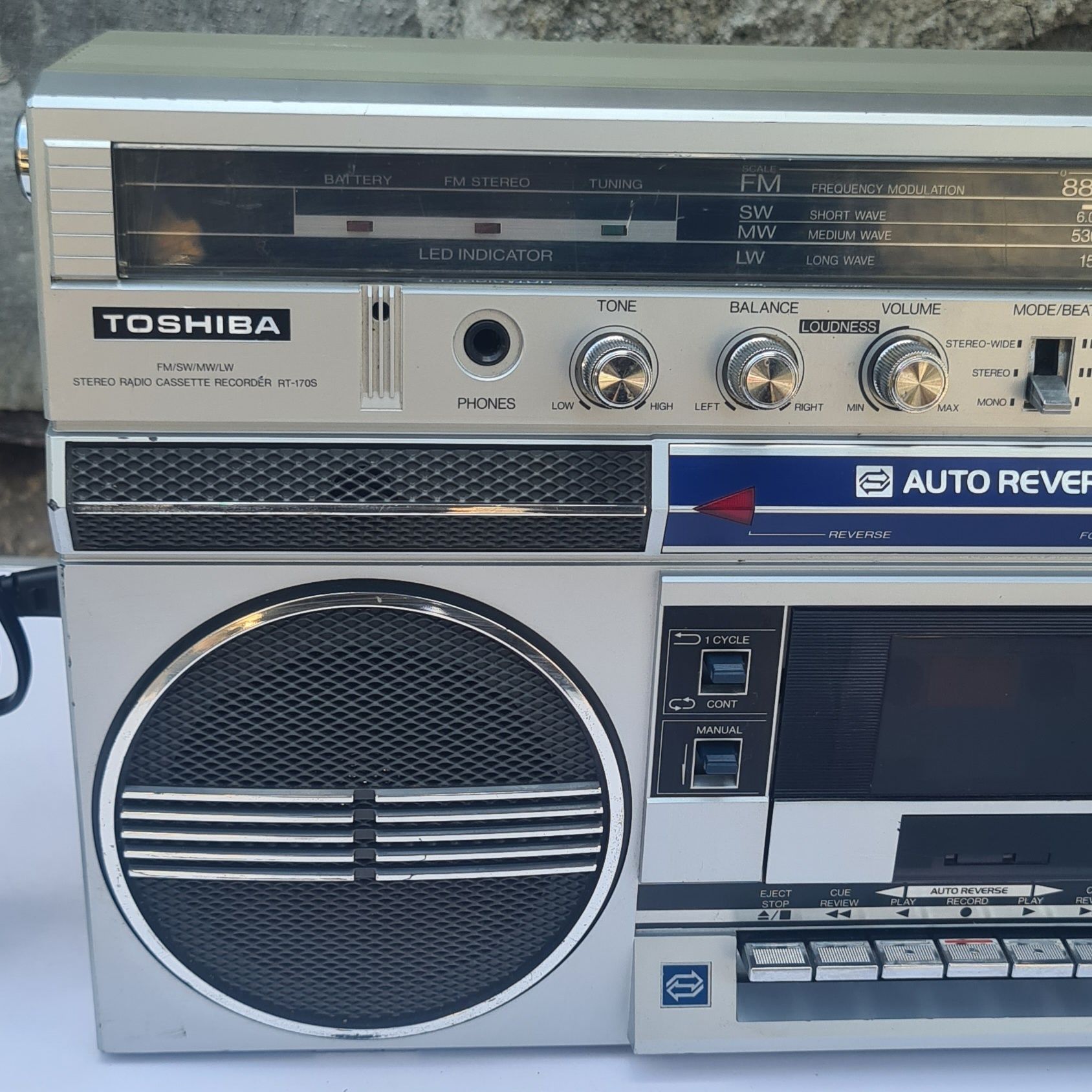Радиокасетофон Toshiba RT-170S
