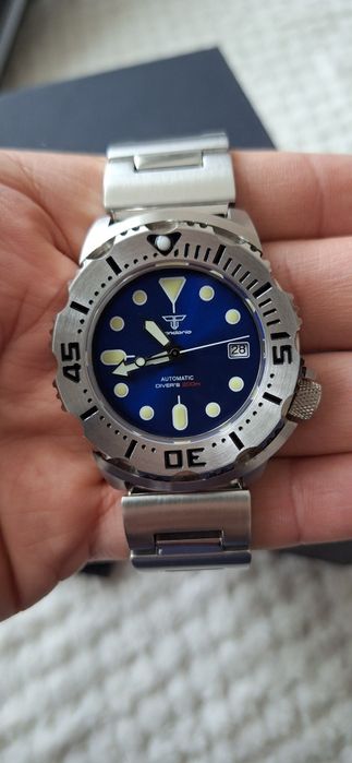 Ceas nou, automatic, mecanism Seiko.