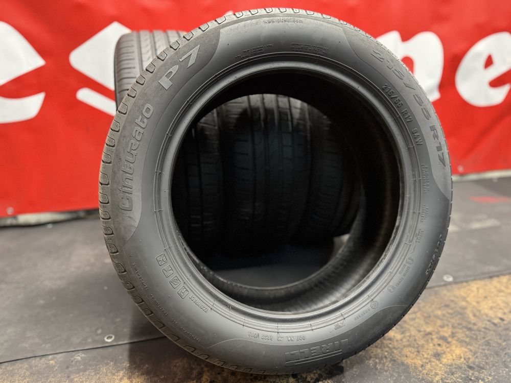 215 55 17, Летни гуми, Pirelli CinturatoP7, 4 броя