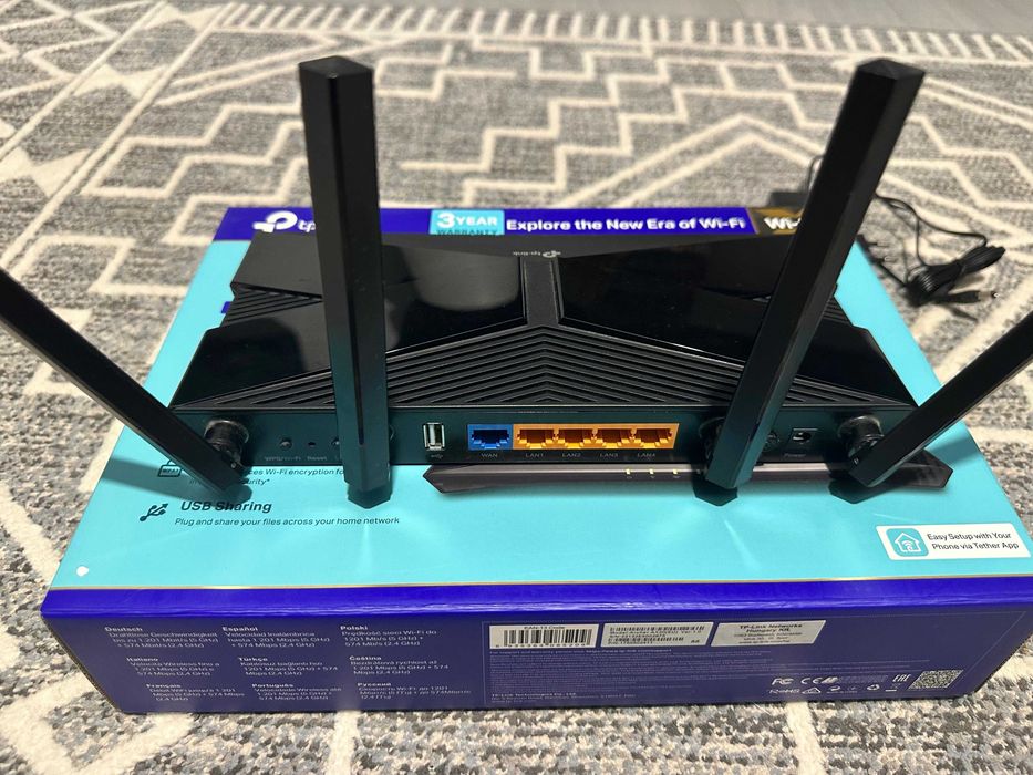 Router Wireless Wi-Fi 6 TP-Link Archer AX20