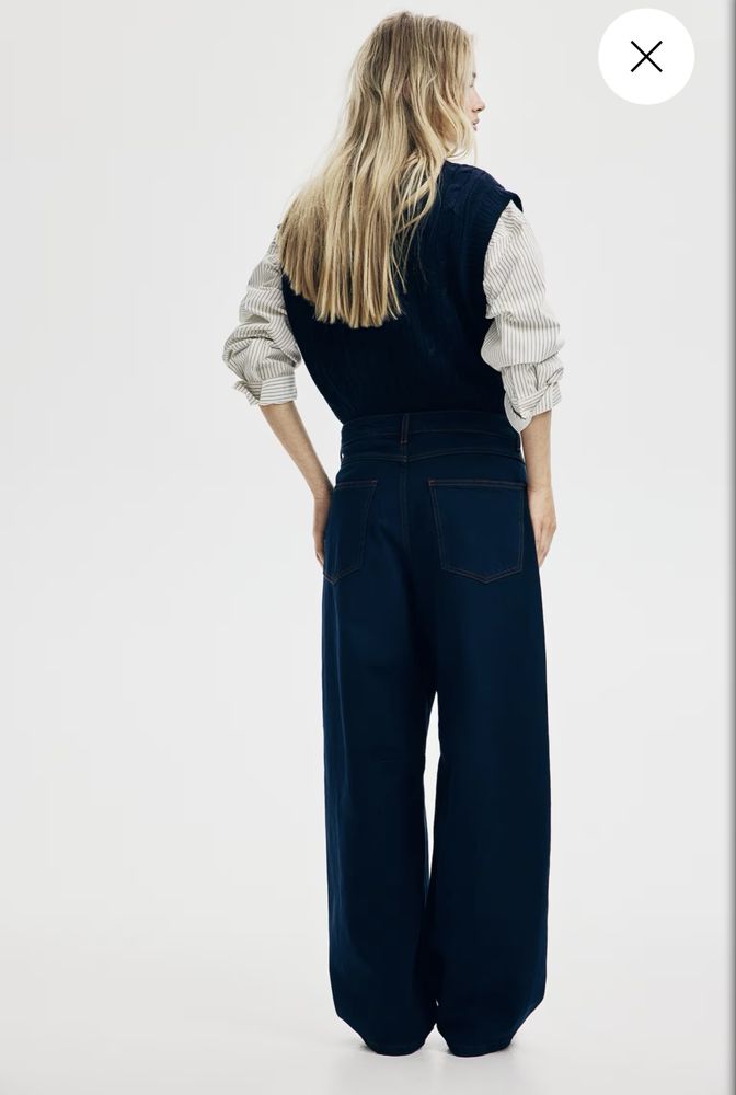 H&M - Баррел джинсы
