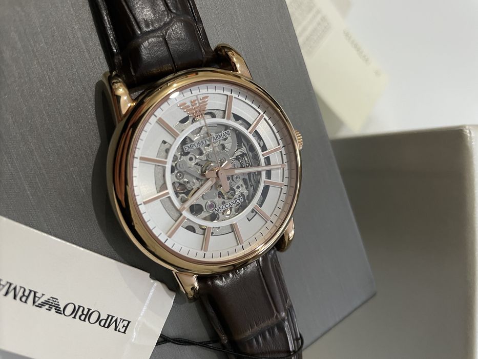 ПРОМО! Оригинален автоматичен часовник Emporio Armani Luigi Meccanico