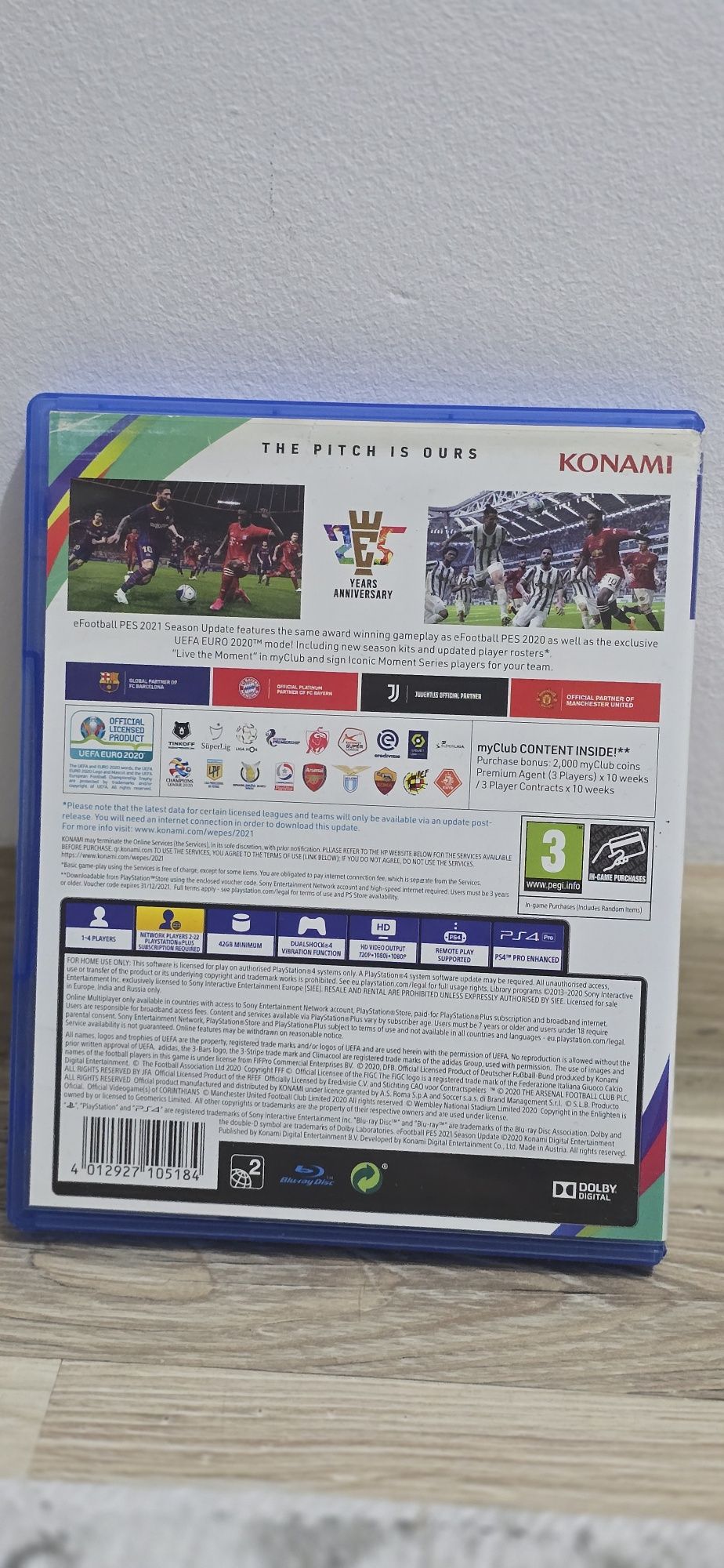 Pes 2021 playstation 4