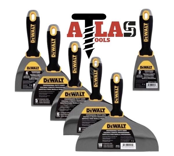 DeWALT Професионална шпакла с гумирана дръжка