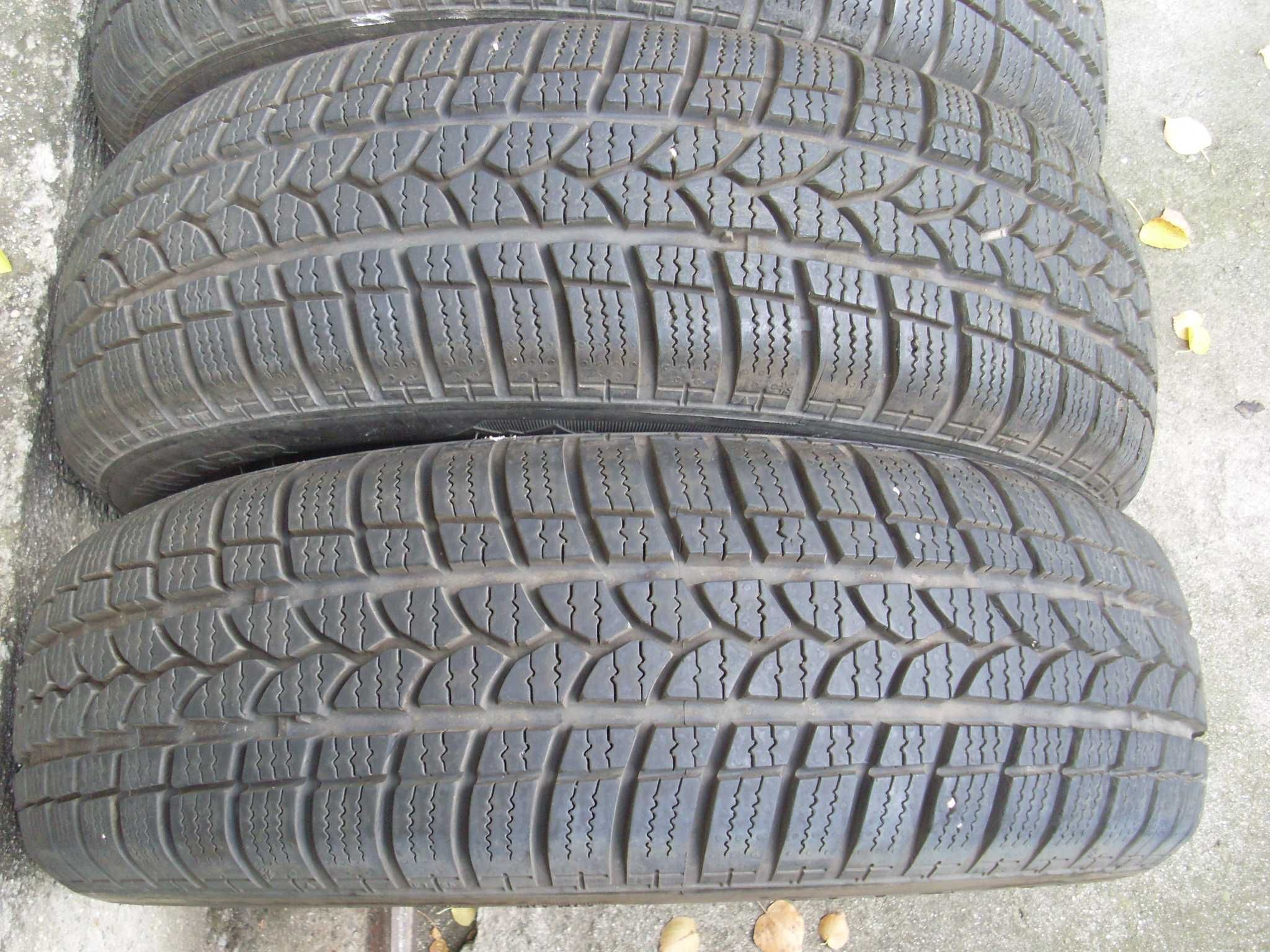 4 бр. 175 70 14 зимни гуми КАТО НОВИ Tigar Taurus 175 70 R14 Тигър
