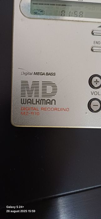 Minidisc recorder Sony MZ-R70