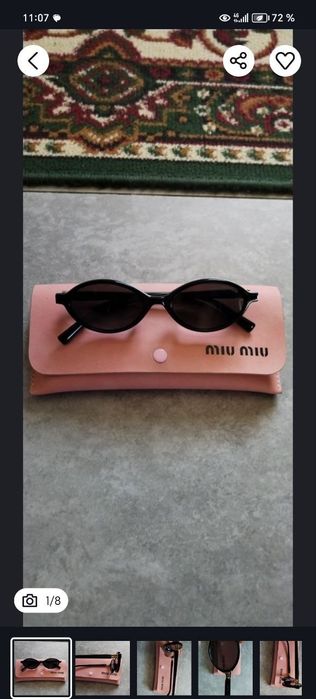 Женские солнезащитные очки.MIU MIU