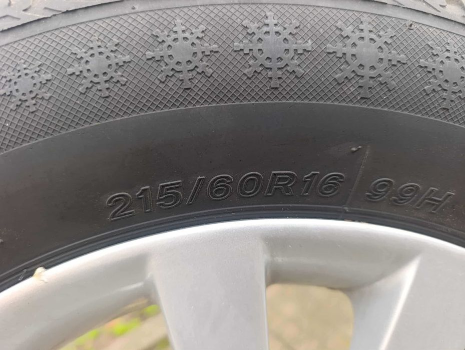 Джанти 16 с гуми 215/60/16