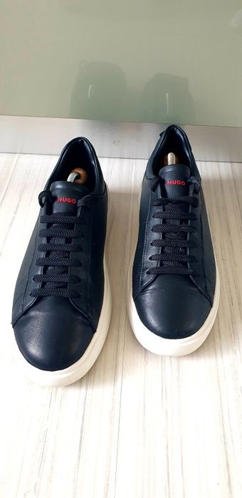Hugo Boss HUGO Leather 42/26 .5 - 27 см ОРИГИНАЛ Мъжки кец от ест кожа