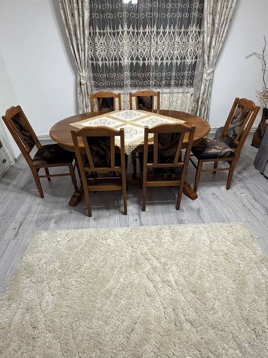 Masa extensibila lemn masiv BLACK FRIDAY