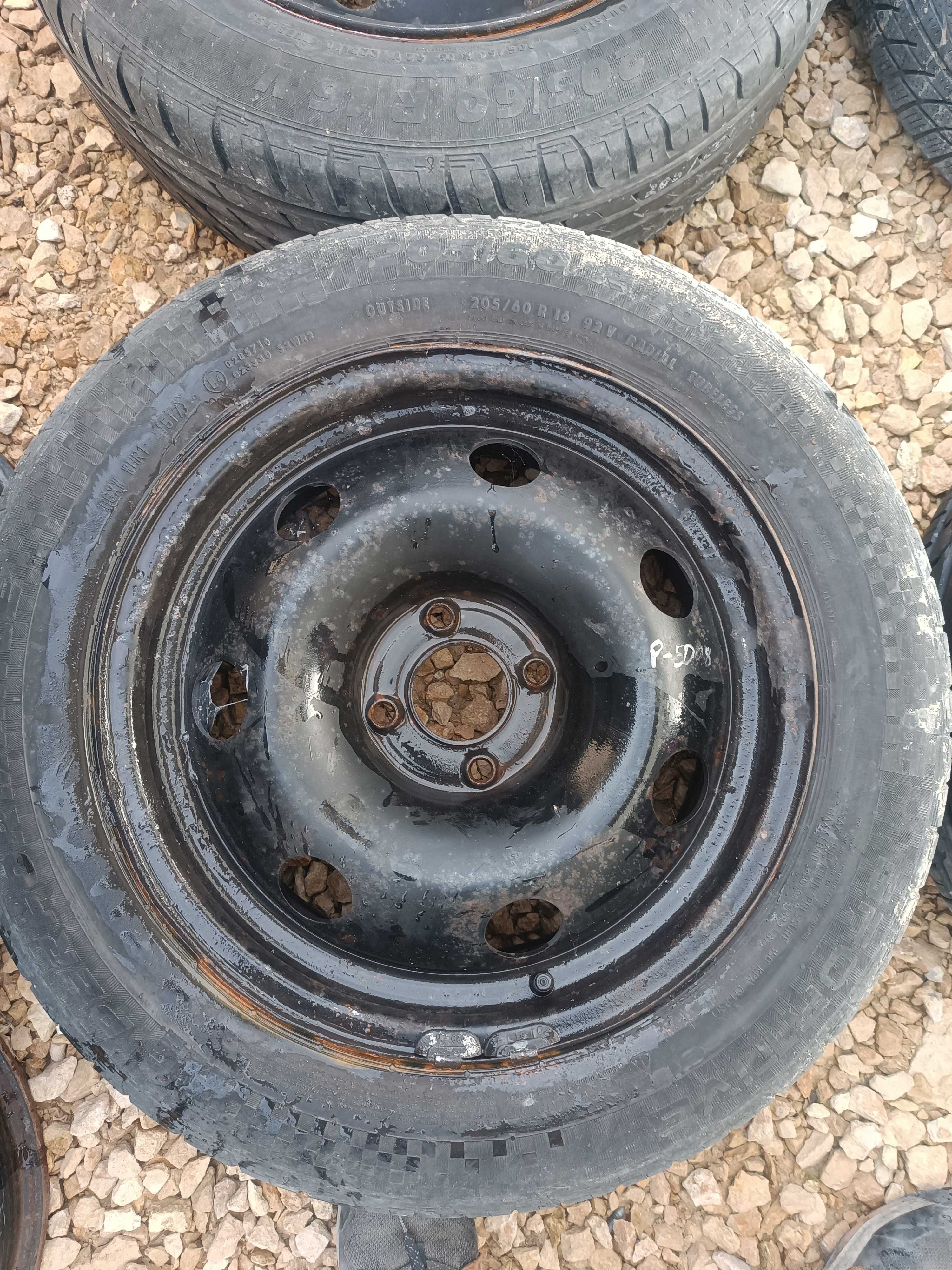Джанти с гуми  16"  4 х 108 Пежо, Ситроен / Peugeot , Citroen