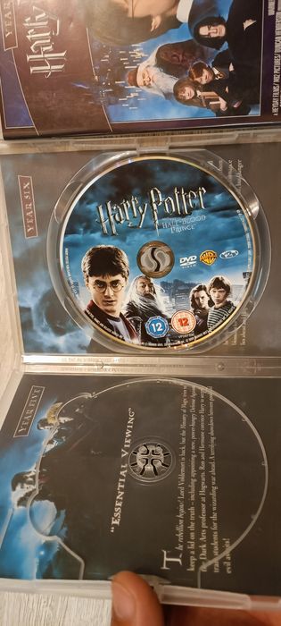 Ди ви ди дискове с филмите на Хари Потър