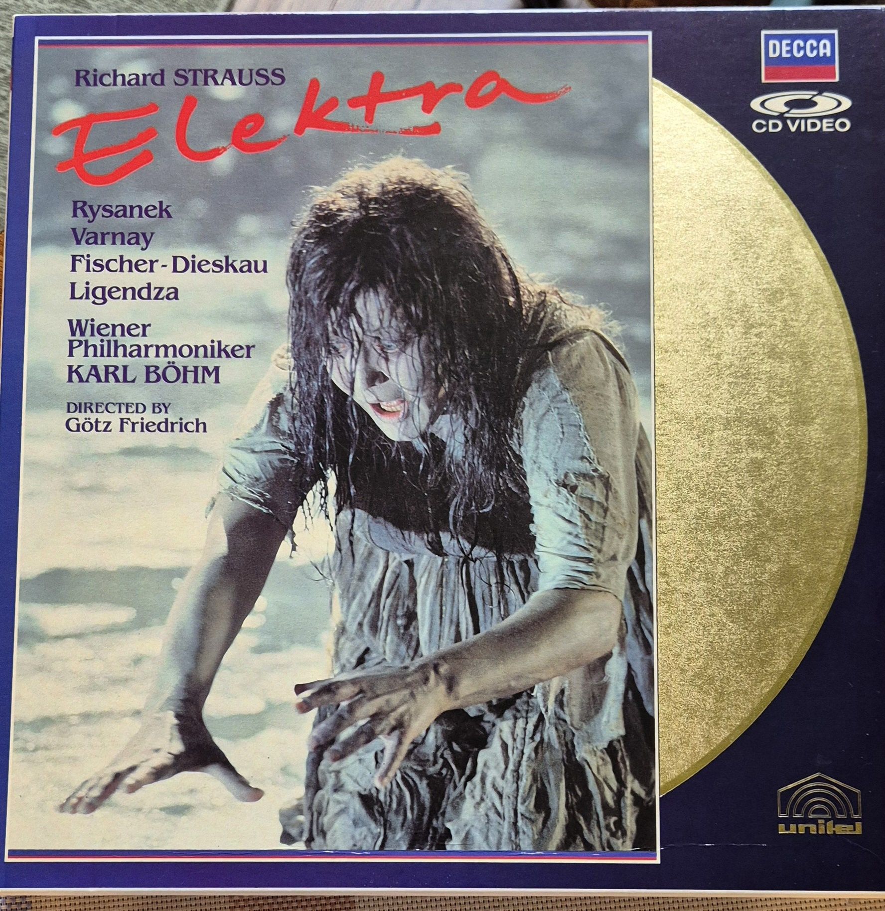Лазерни  видео дискове Верди-Otello и Щраус-Elektra