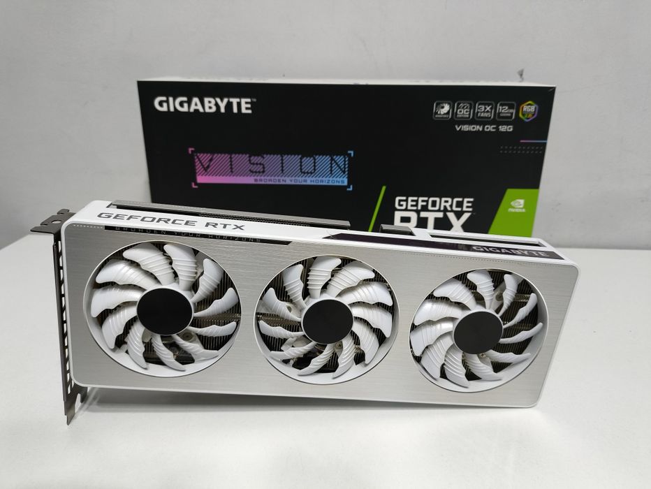 Игровая видеокарта Gigabyte Vision RTX 3060 12GB GDDR6
