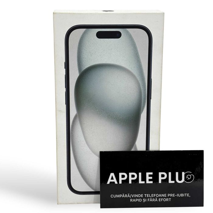 iPhone 15 88% 128Gb Black Excelentă + 24 Luni Garanție/Apple Plug