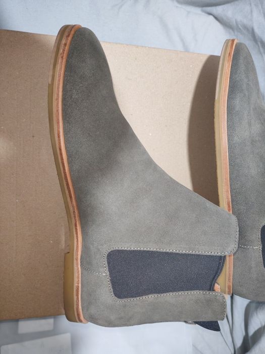 Удобни и стилни мъжки боти от естествен велур Strеllson №44