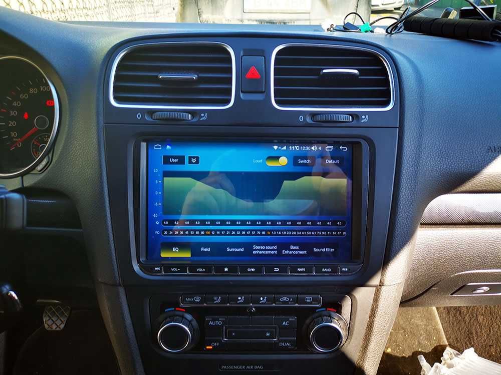 Navigatie VW Golf 6,OCTACORE 4+32GB,SIM 4G, DSP, Meniuri OEM VAG