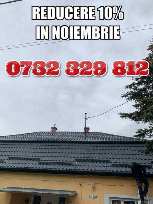 Montaj si reparatii acoperisuri in Pantelimon