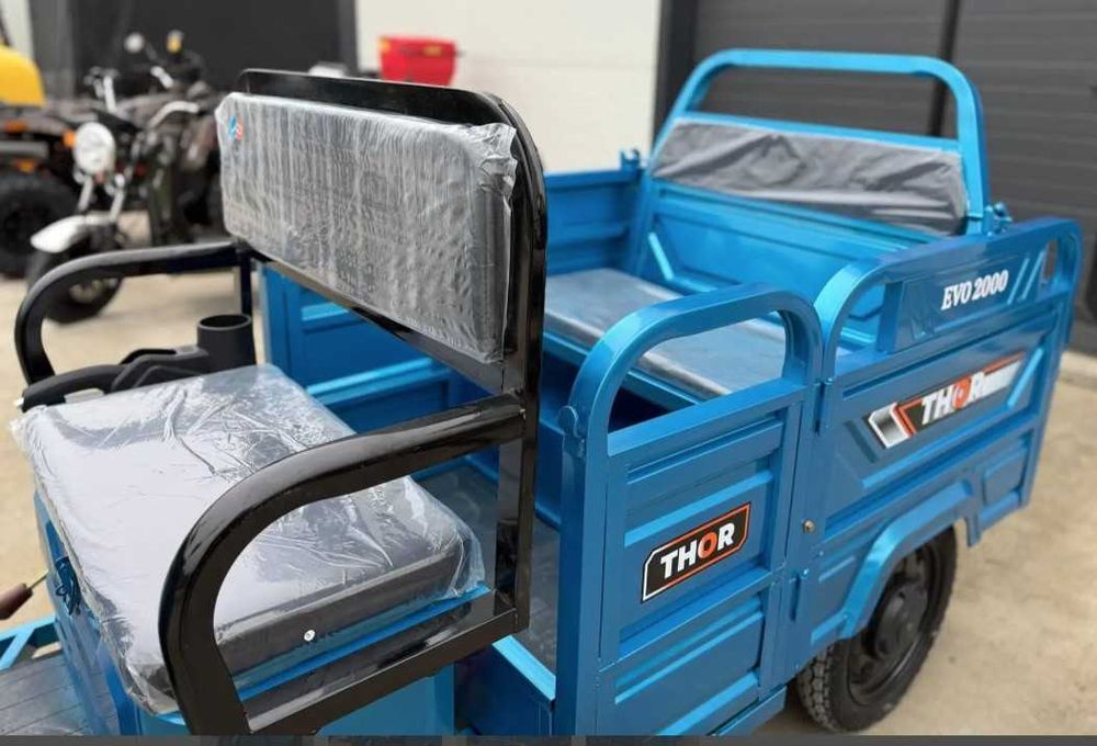 Triciclu electric Thor FARA PERMIS+CIV PUTERNIC 2000 W