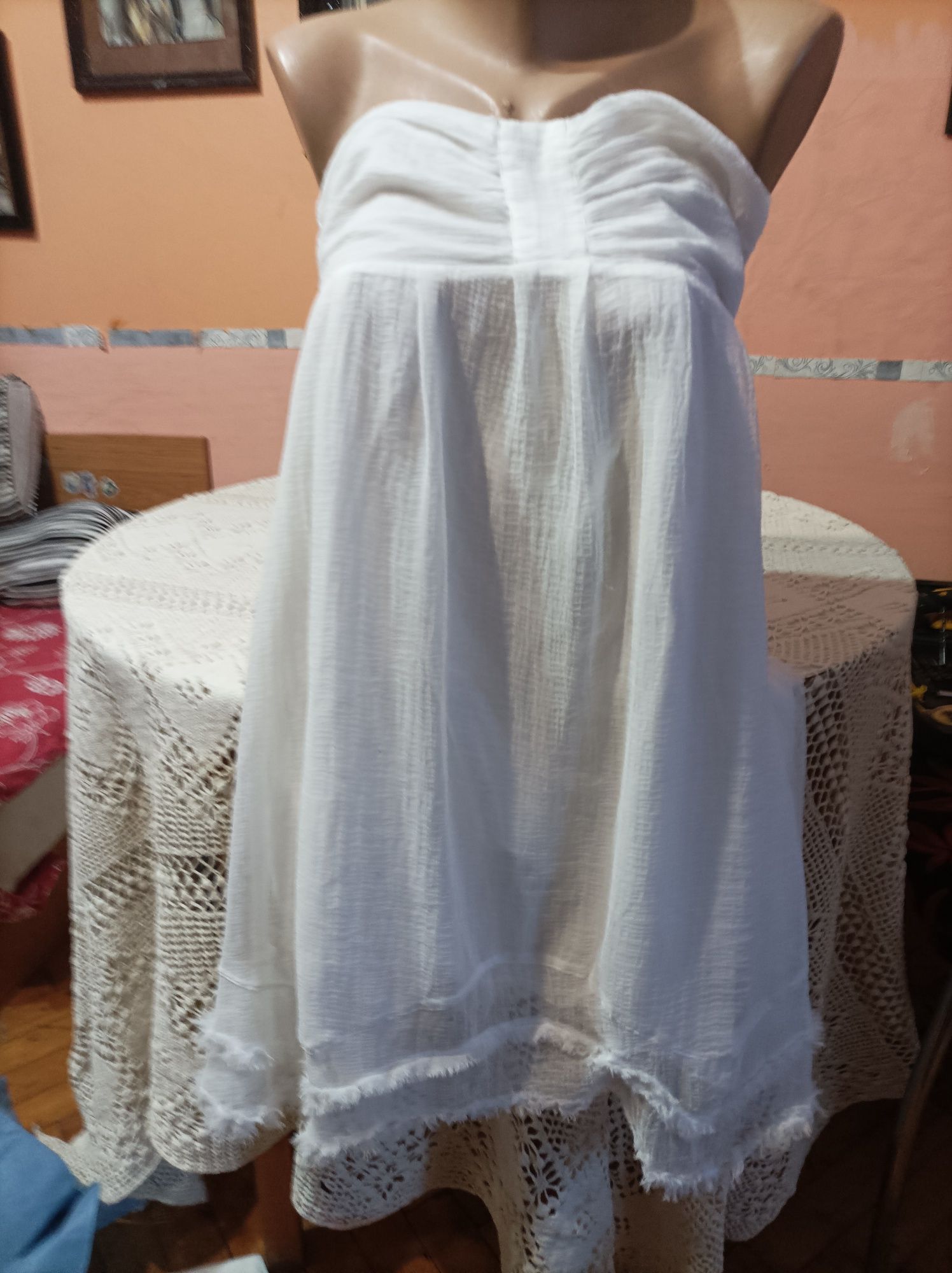 рокли кенар бяло акция