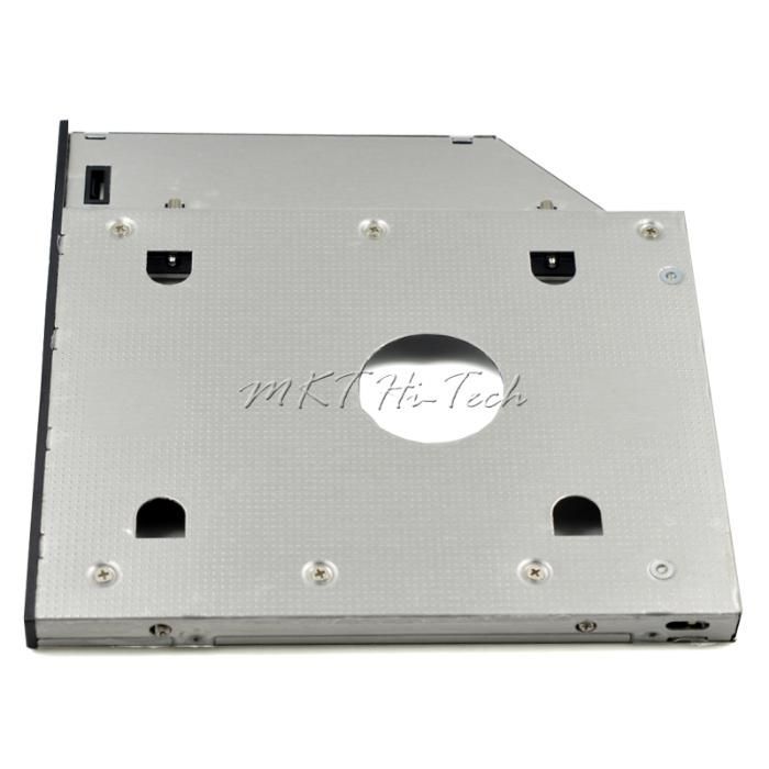 Adaptor caddy DVD HDD pt laptop/notebook - grosime 12.7mm, aluminiu
