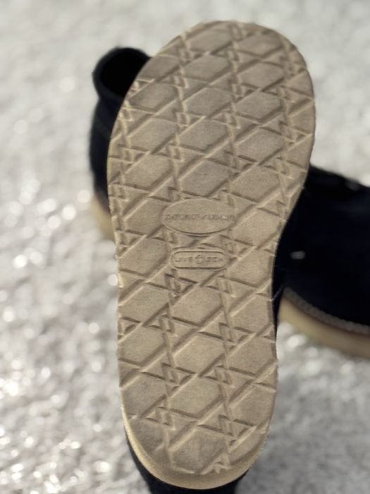 Emporio Armani botine din piele intoarsa,culoare bleumarin