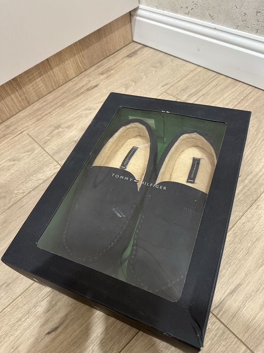 Tommy Hilfiger тапочки с флисовой подкладкой