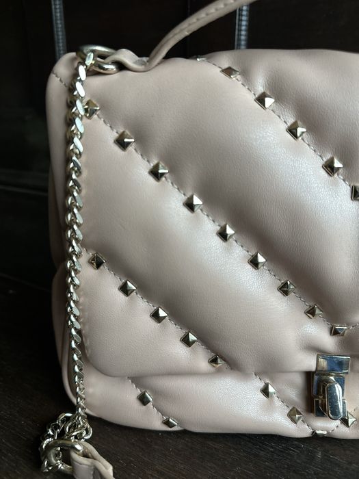 Нови  Чанти Зара черна/бежава