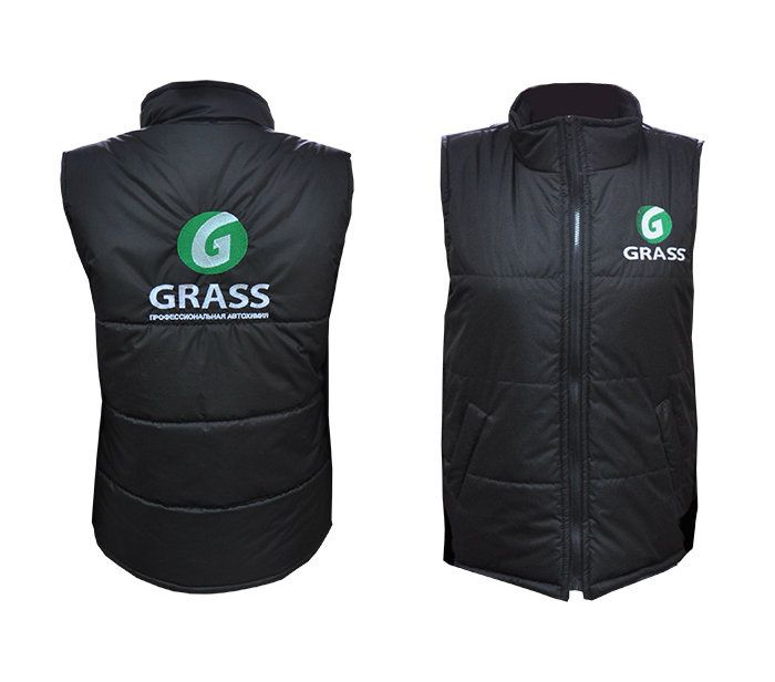 Жилетка с логотипом