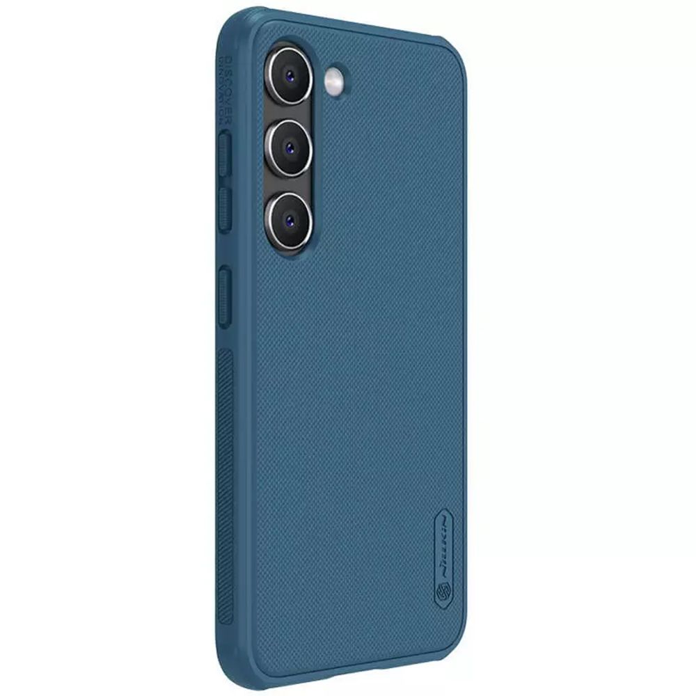 Husă Nillkin Super Frosted Shield Pro pentru Samsung Galaxy S23 - Blue
