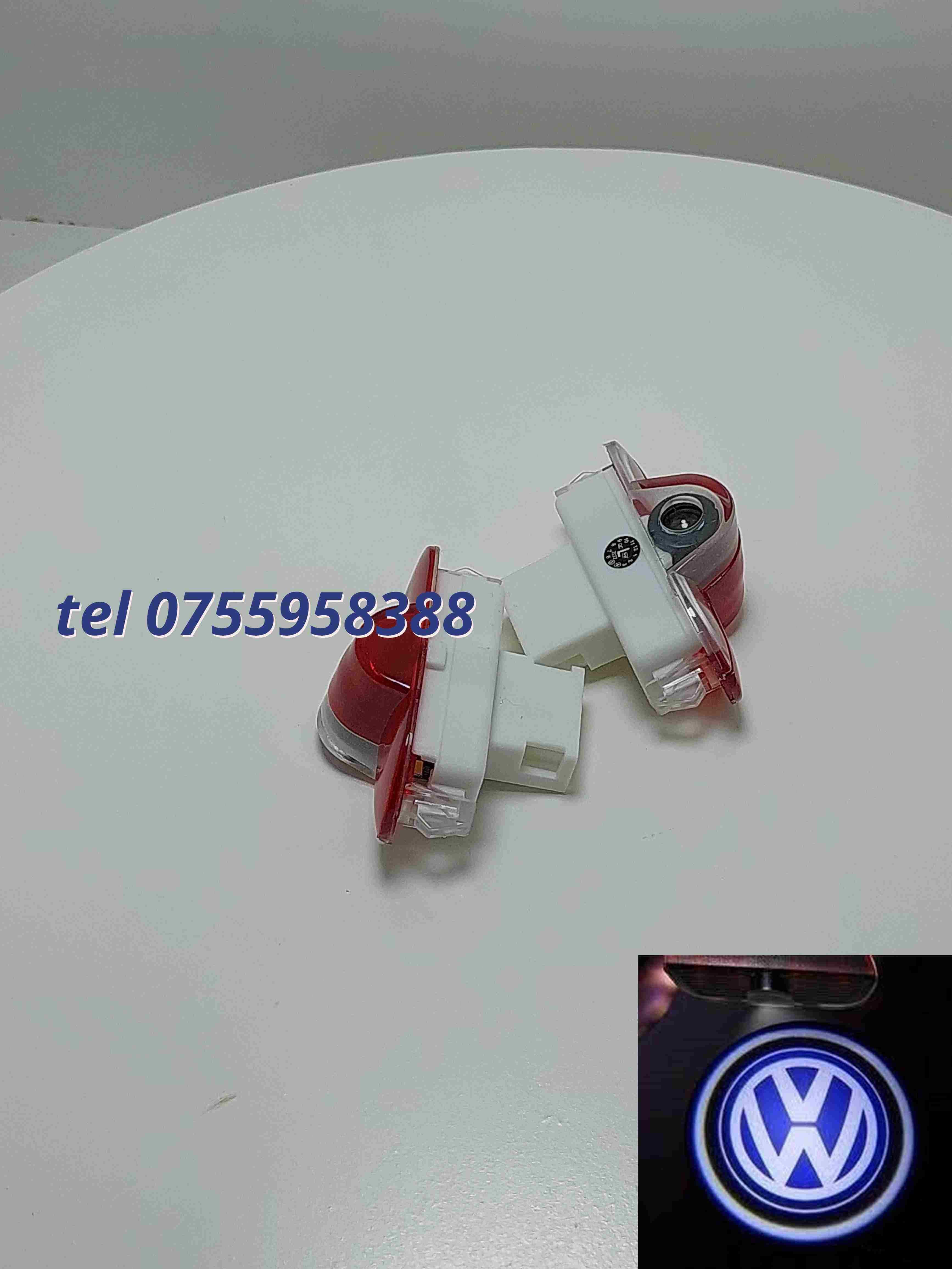 Led Logo Vw Pentru Portiere Vw Golf Iv Caddy Touran Bora