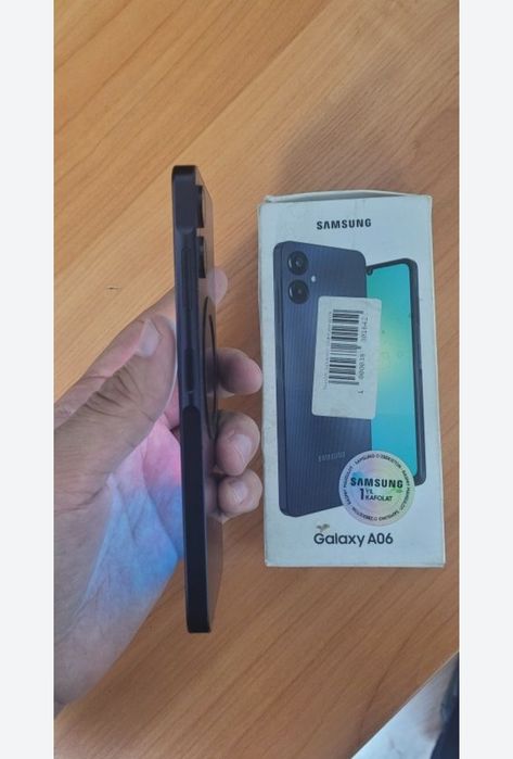 Samsung Galaxy A06 8/128GB Black 2025 Orginal Veitnam Holati Yaxshi