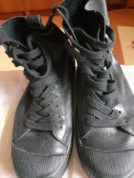 Ghete nr36 piele  negre