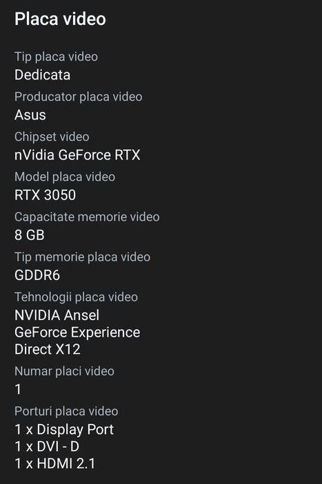 Computer gaming + monitor curbat 165 hz FHD