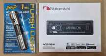 Автомагнитола Nakamichi NQ511BW (2RCA, Bluetooth, FLAC, Пульт)