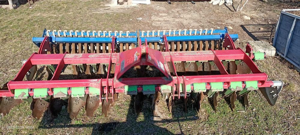 Brona Talerzowa TeraDisc 4 m, cu tavalug spate tip V