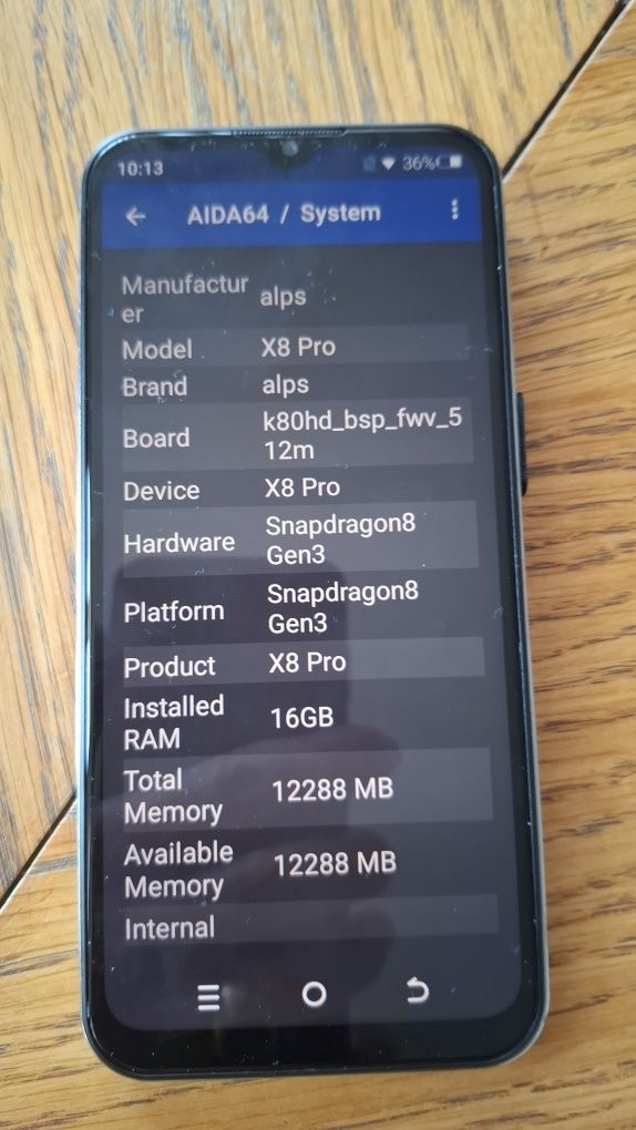 Чисто нов смартфон "Х8Pro" 7.3инча